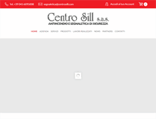 Tablet Screenshot of centrosill.com